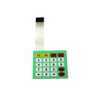 Sealed Membrane 4*5 button pad with sticker