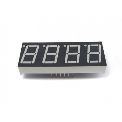 Four digit numeric LED display (0.56", common chatode)