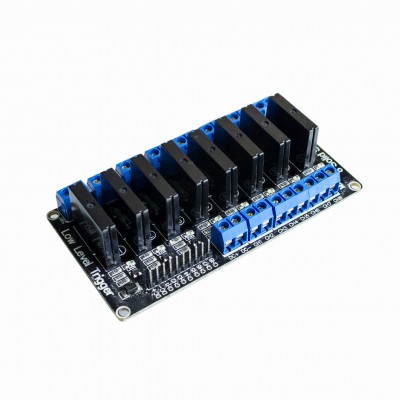 8 Channel 5V DC Relay Module Solid State low level SSR AVR DSP for Arduino