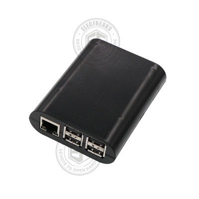 Raspberry PI 2/3 korpusas (plasmasinis, juodas) Raspberry PI 2/3 korpusas (plasmasinis, juodas)