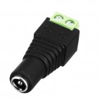 5.5*2.1mm Female Jack to Two Screw Pin DC Power Cord Connector Adapter HG2818