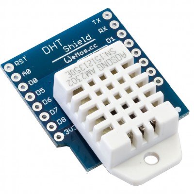 D1 Mini WeMos temperature and Humidity sensor shield (DHT22)
