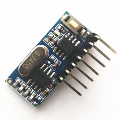 RX480E-4, 433Mhz RF receiver (code EV1527, 4 chanel)