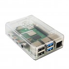 Raspberry Pi 4 B case with FAN (transparent)