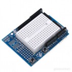 Prototype Shield with Mini Breadboard for Arduino 