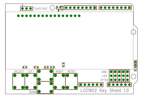 LCD 1602 PCB Arduino